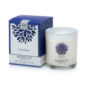 Lotus Flower - triple scented candle, hand poured in Australia