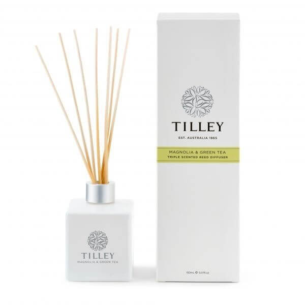 Magnolia & Green Tea - 150ml triple scented Australian made reed diffuser