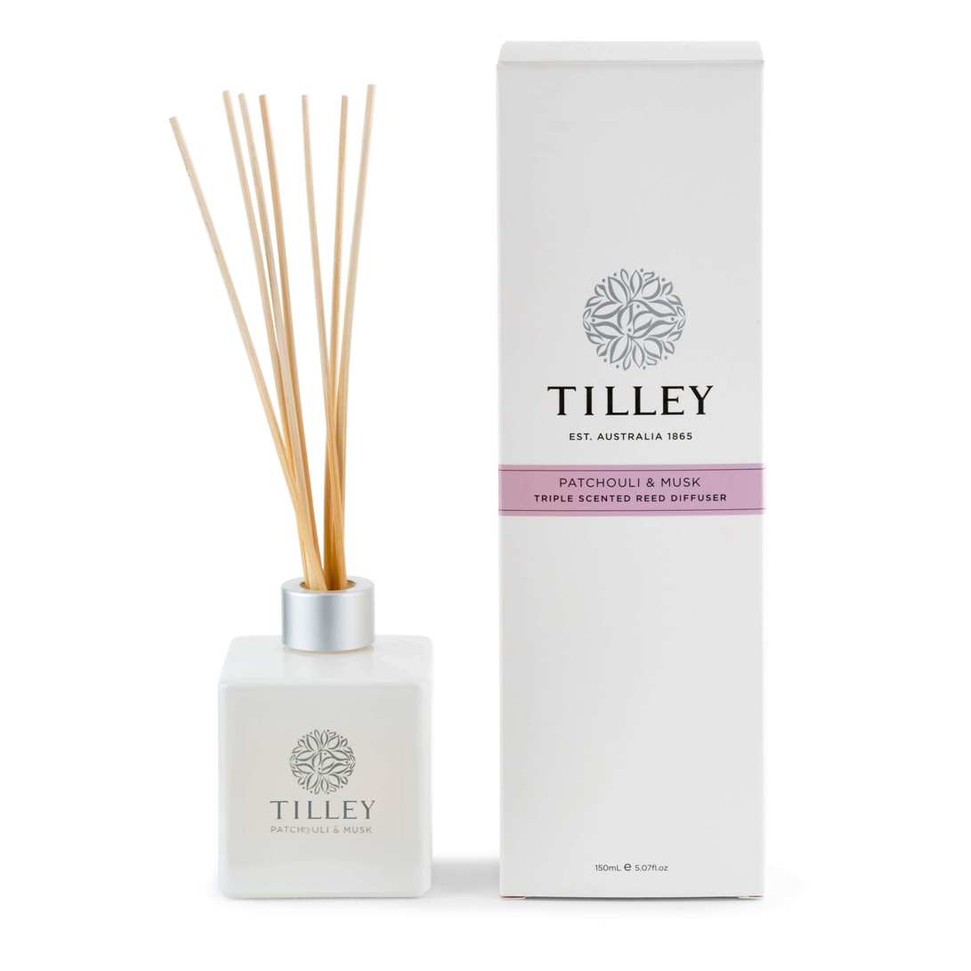 Patchouli & Musk - 150ml triple scented Australian made reed diffuser