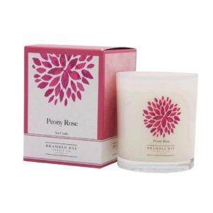 Peony Rose - triple scented candle, hand poured in Australia