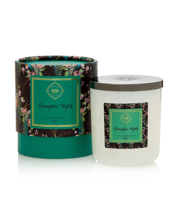 Shanghai Nights - triple scented candle, hand poured in Australia